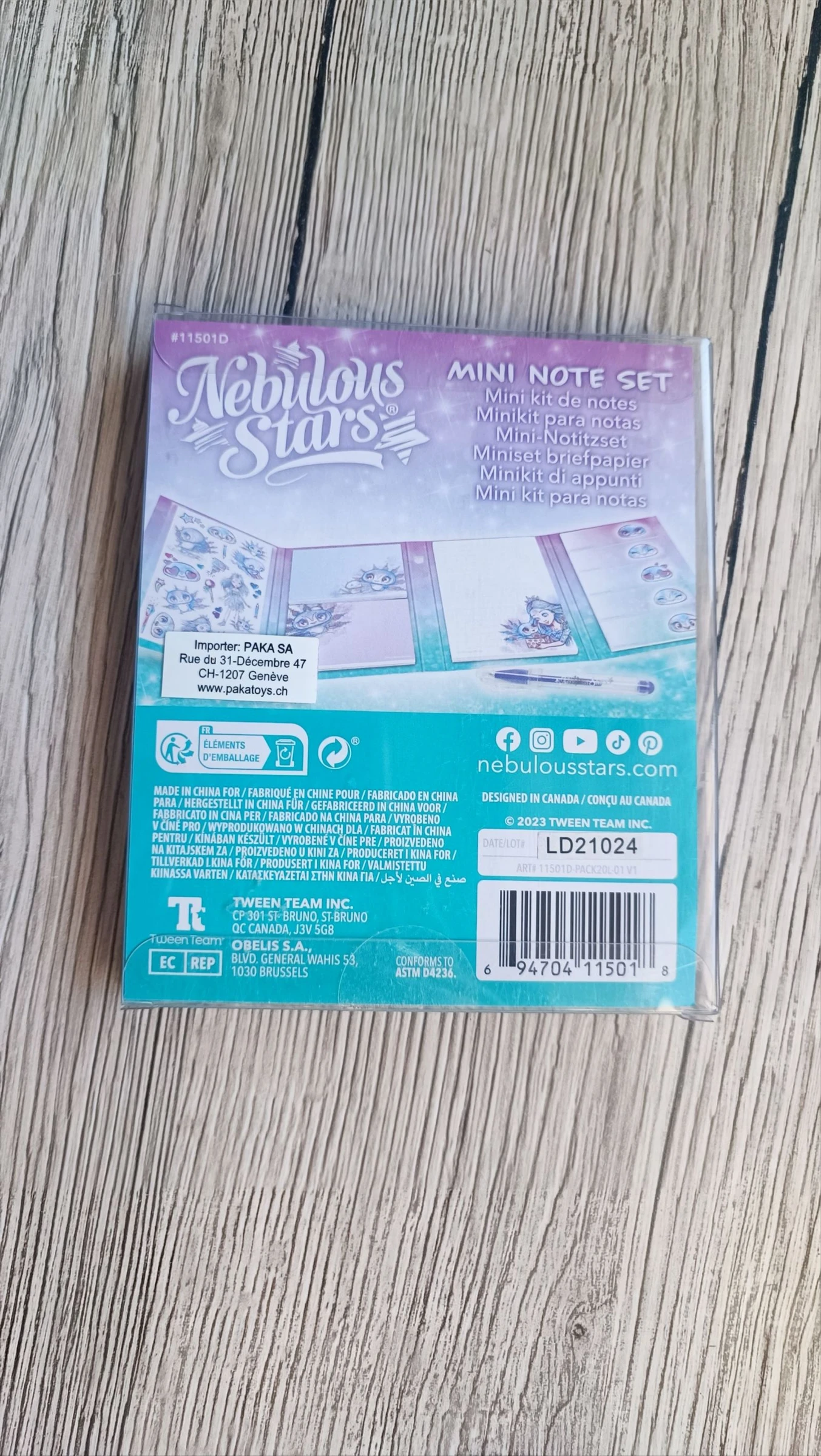 Mini notitieset nevelige sterren – photo 3